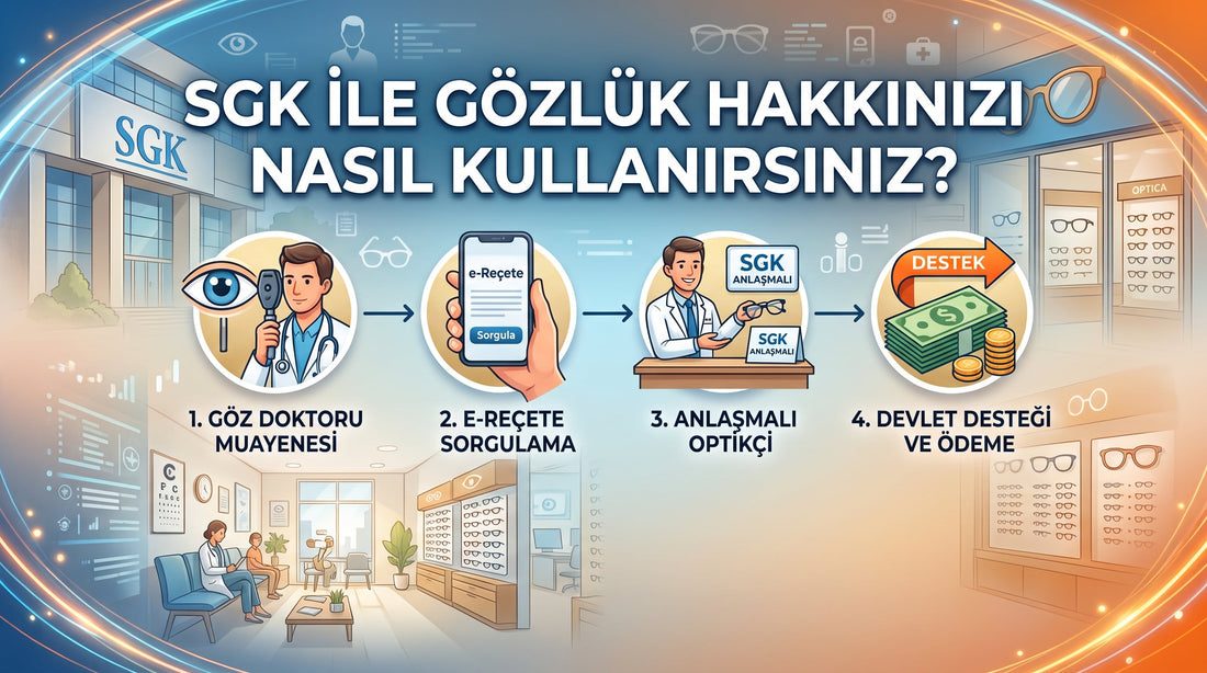 SGK ile Gözlük Hakkınızı Nasıl Kullanırsınız? 2026 Tam Rehber