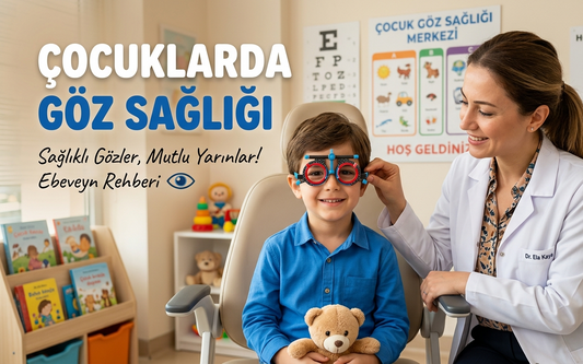 Çocuklarda Göz Sağlığı: Belirtiler, Muayene ve Doğru Gözlük Seçimi
