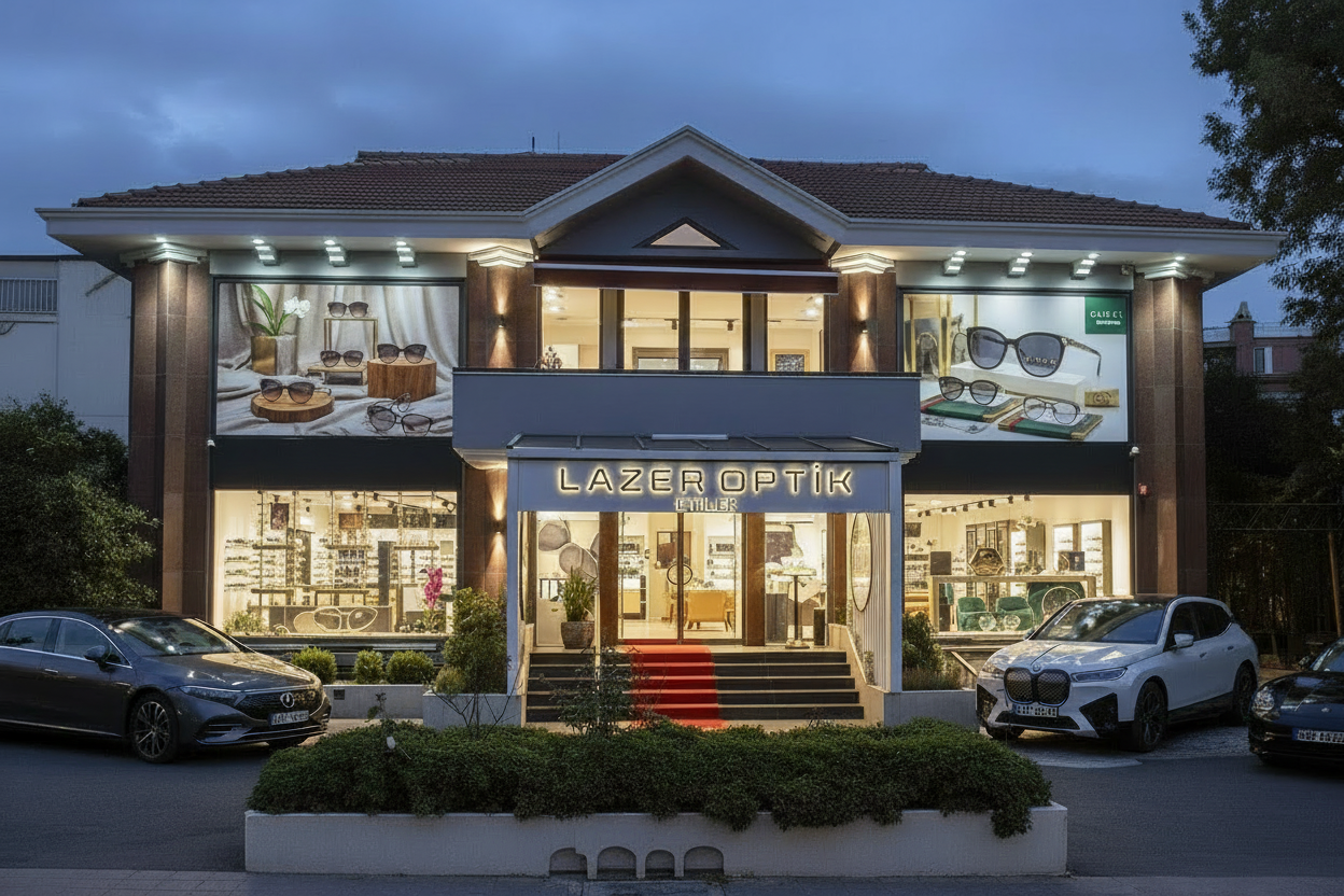 Lazer Optik Yazısız Temiz Tasarım